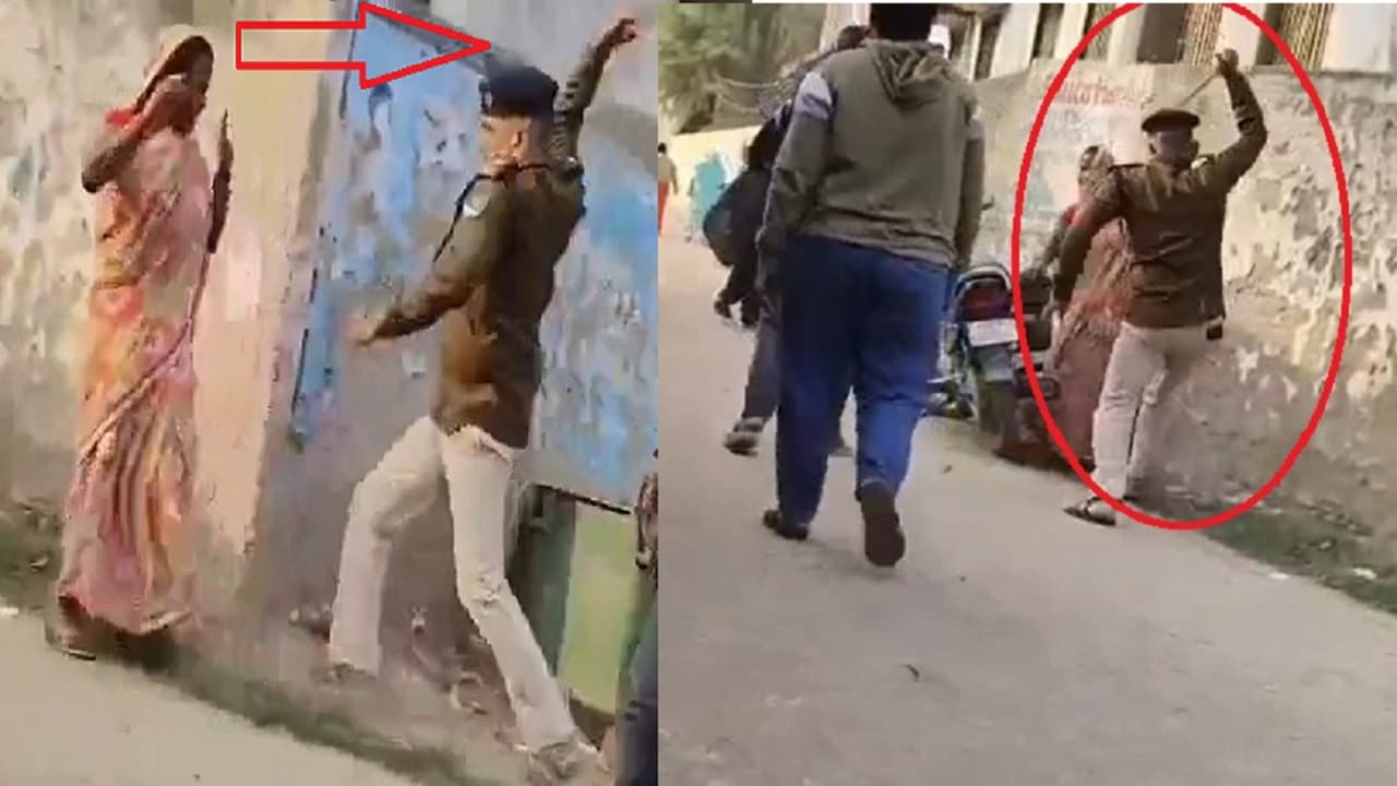 VIDEO: बिहार में महिला पर डंडा बरसाने वाले थानेदार को पद से हटाया गया, सीतामढ़ी एसपी ने किया लाइन हाजिर