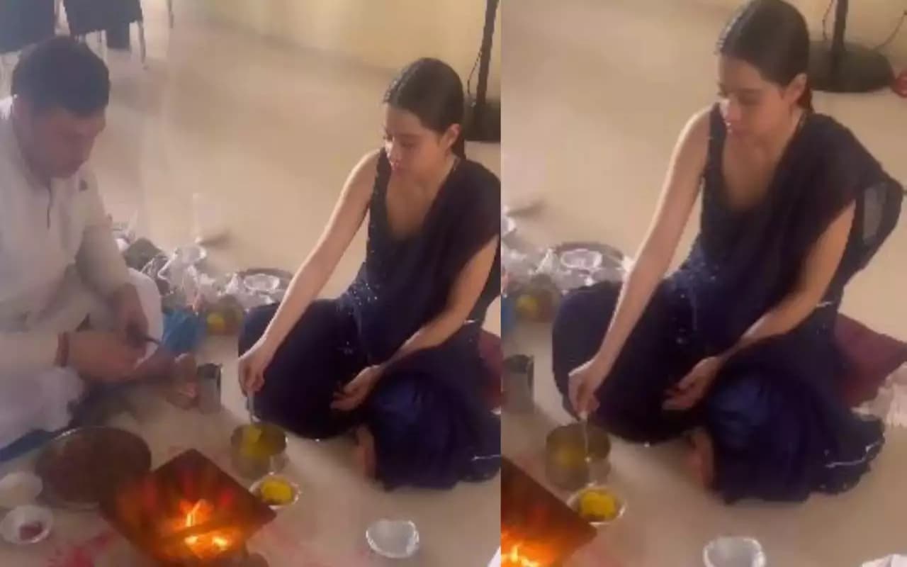 VIRAL: राम मंदिर की प्राण प्रतिष्ठा पर उर्फी जावेद ने किया हवन, सोशल मीडिया बोल पड़ा- हे प्रभु! हे हरि राम...