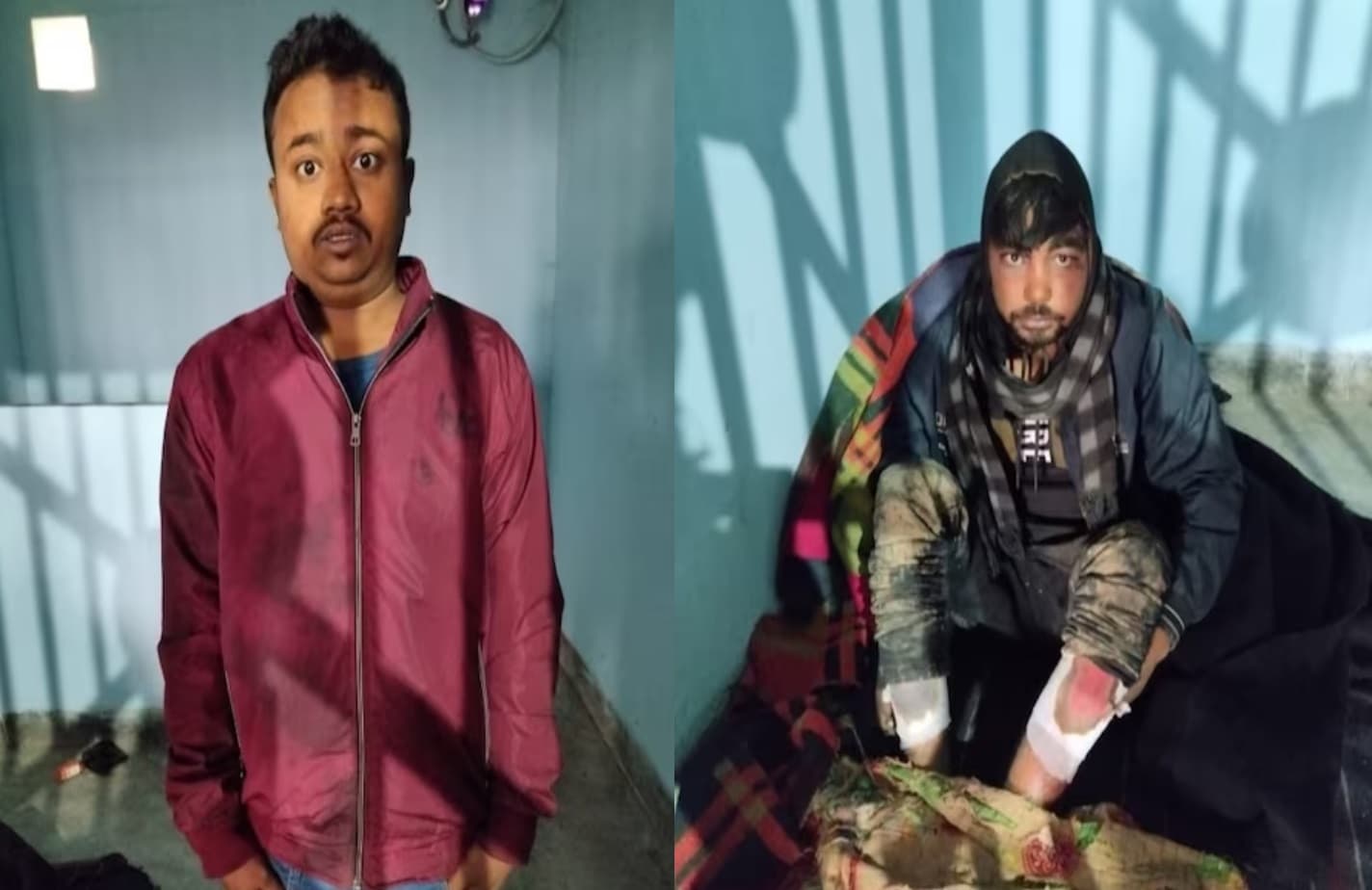 पटना में राहगीरों से लूटपाट कर भाग रहे थे बदमाश, ट्रेन से कटकर दो की मौत, 2 आरोपी गिरफ्तार