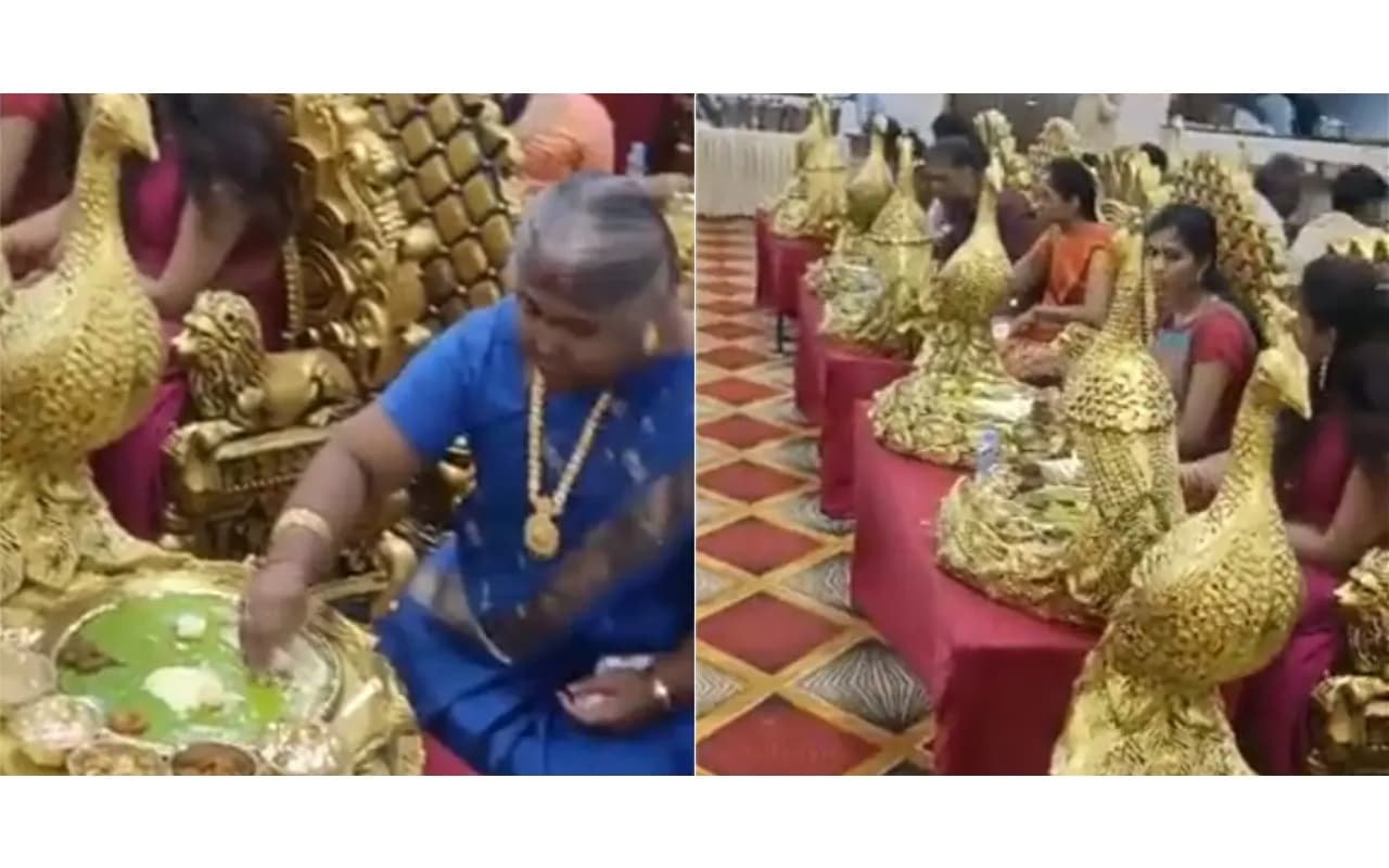 VIRAL: शादी समारोह में खाने का अनोखा इंतजाम, वीडियो देख Looking Like a Wow… ही कहेंगे आप