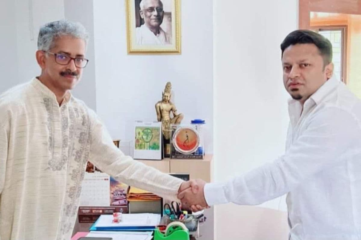 विश्व भारती के कार्यवाहक कुलपति से अनुपम हाजरा ने की मुलाकात,अमर्त्य सेन भूमि विवाद को मिटाने का किया अनुरोध