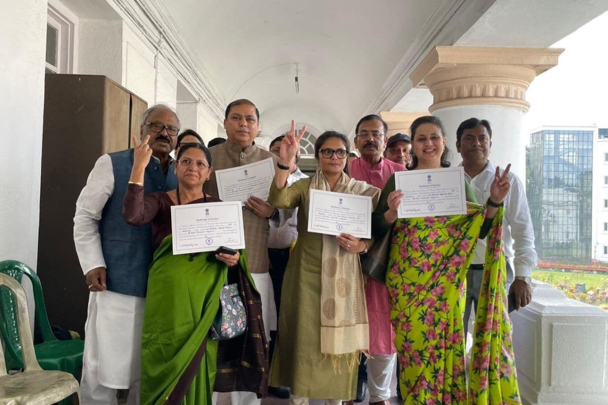 पश्चिम बंगाल : राज्यसभा चुनाव में निर्विरोध चुने गये तृणमूल के चारों उम्मीदवार