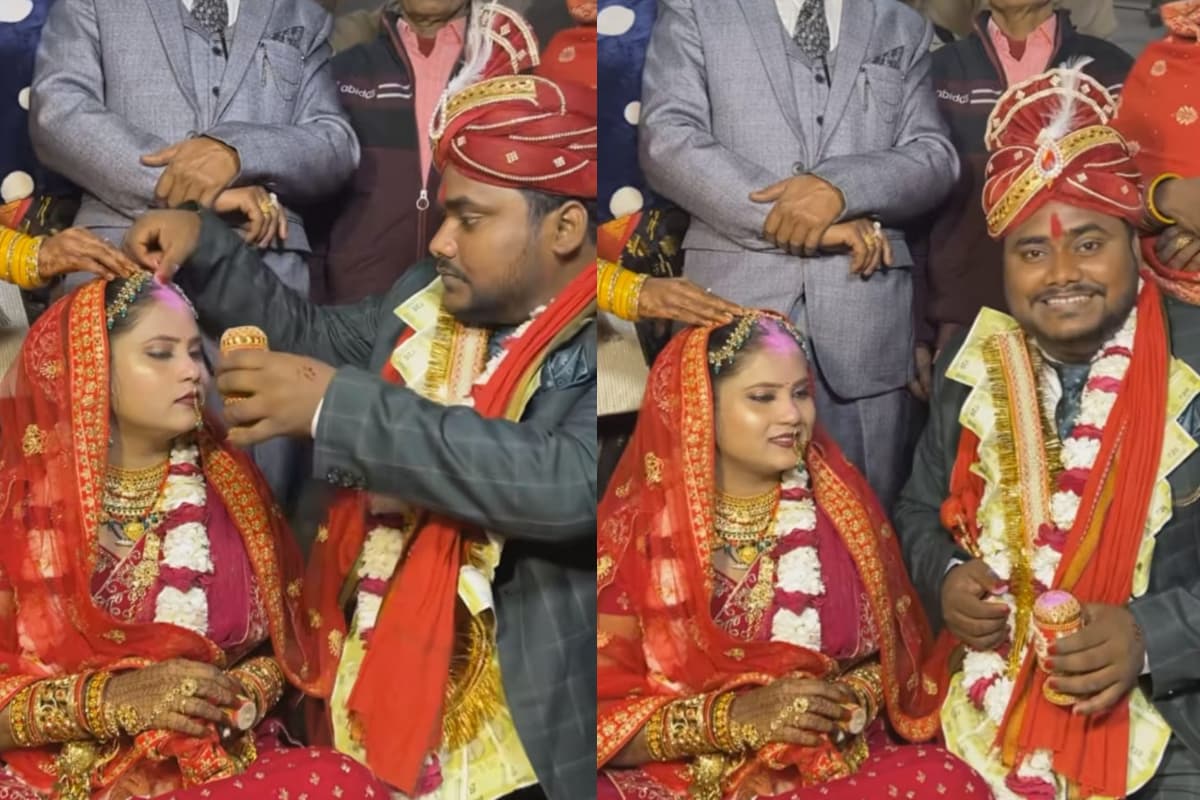 Viral Video: शादी में दूल्हे ने सिंदूर दान के वक्त किया ऐसा कमाल, लोग हंसते- हंसते हो रहे लोटपोट