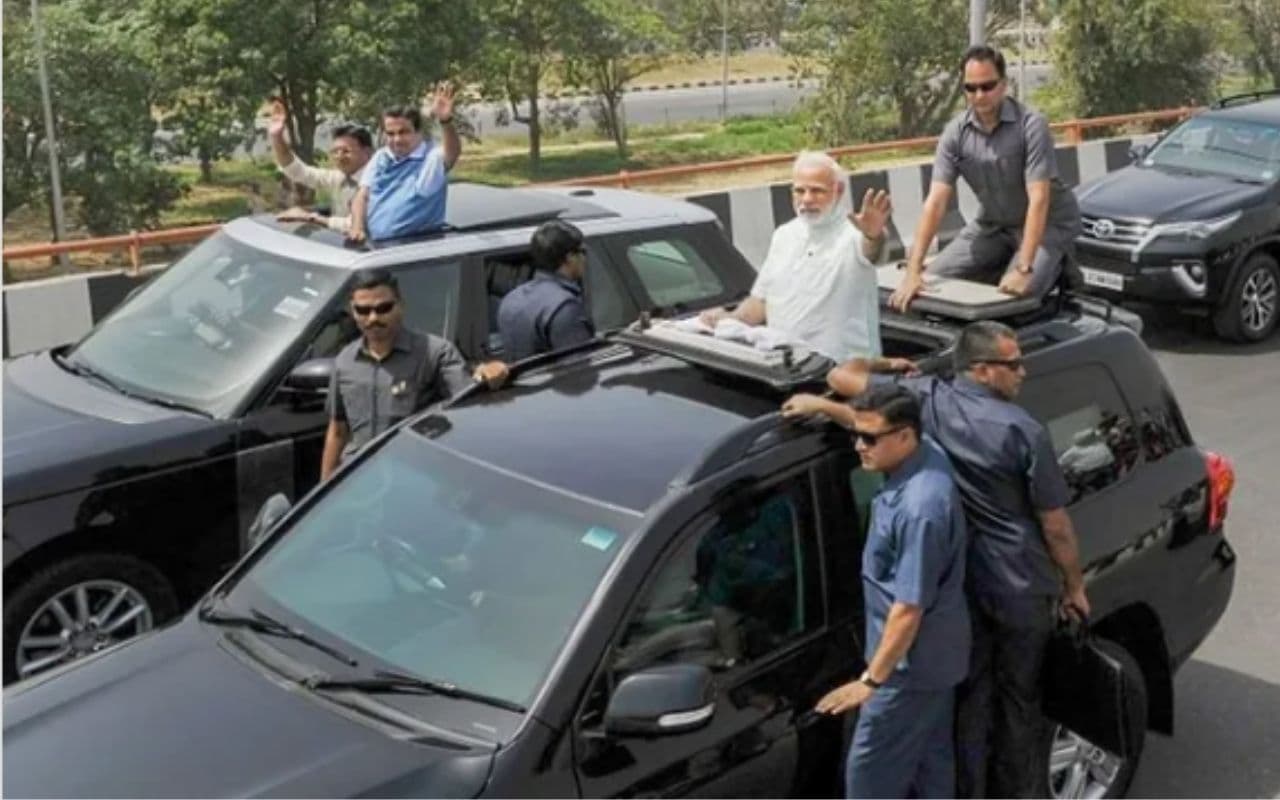 PM Modi के काफिले से 3 बख्तरबंद गाड़ियां आउट, जानें क्या है वजह?