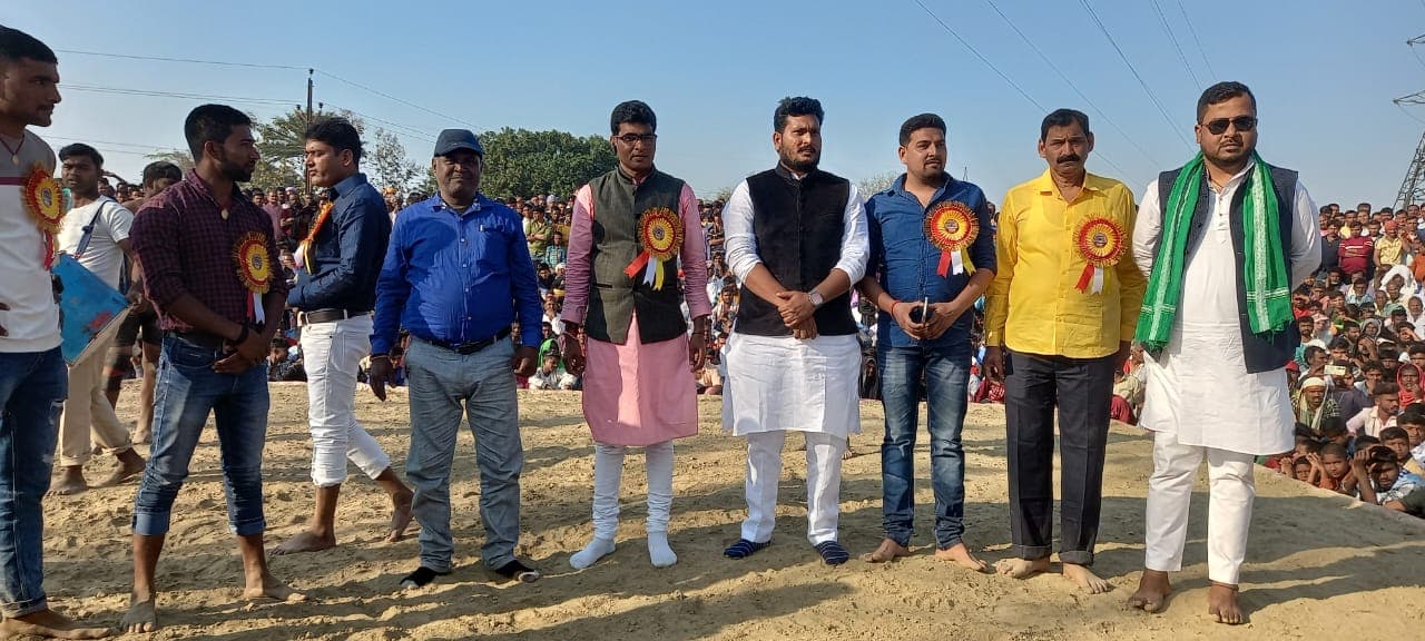 सबौर महादंगल में 20 जोड़ी पहलवान उतरे अखाड़े में, दिल्ली के अनुज बने विजेता