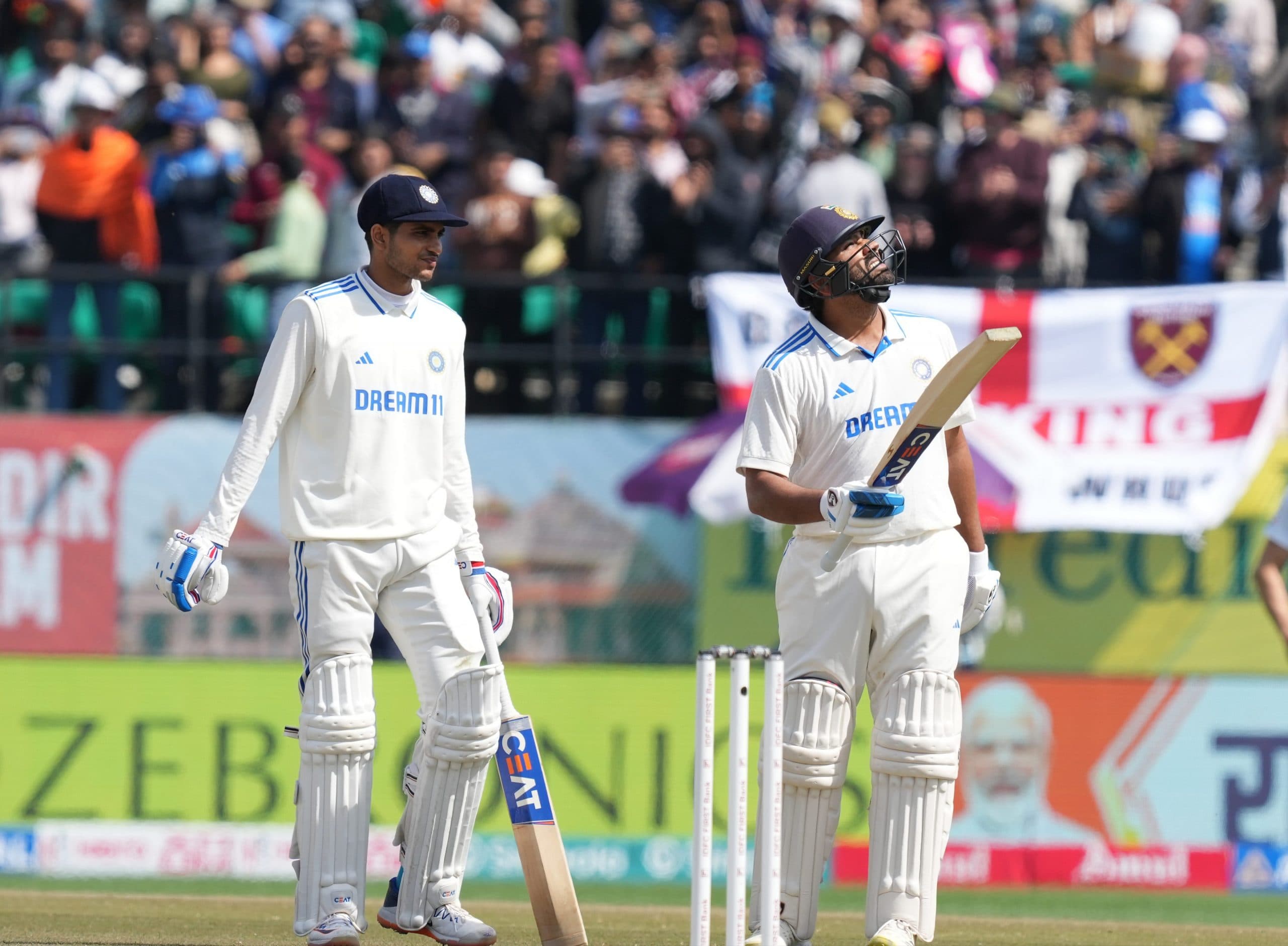 IND vs ENG: भारत की इंग्लैंड पर 255 रनों की बढ़त, रोहित शर्मा और शुभमन गिल ने जड़ा शतक