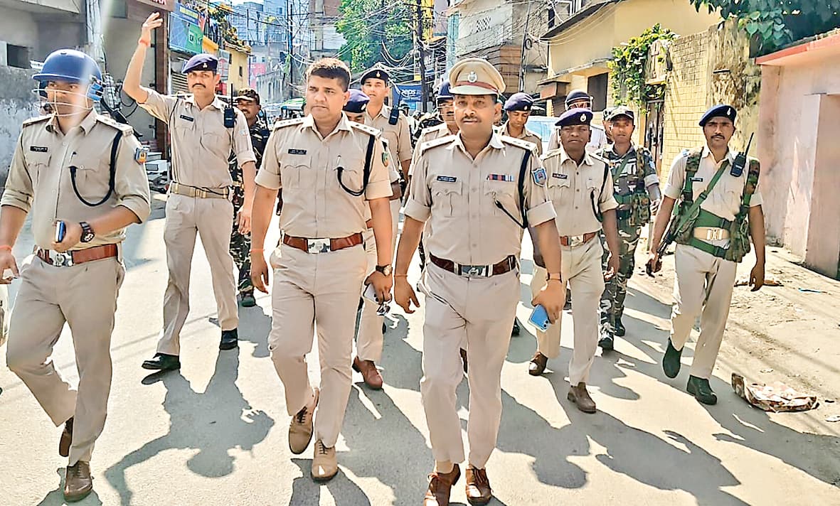 security forces deployed in jharkhand for holi festival