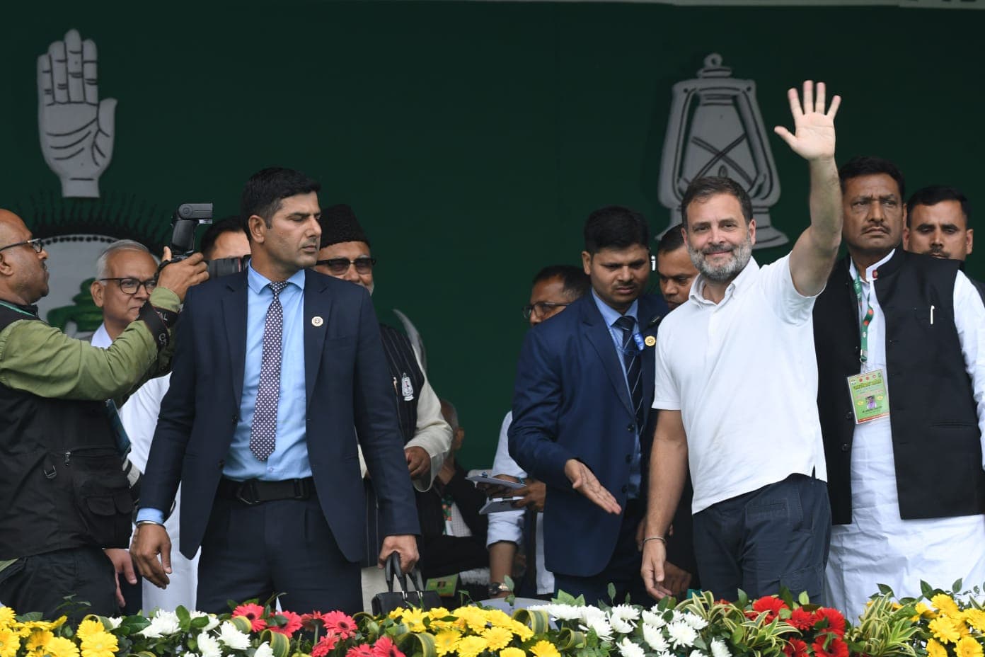 जन विश्वास रैली: पीएम मोदी पर जमकर बरसे राहुल गांधी, बोले- बिहार से उठा तूफान दूसरे प्रदेशों में जाता है..