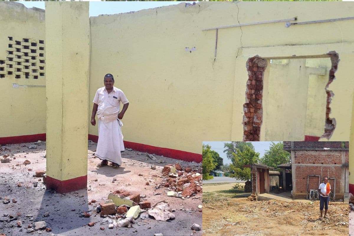 बोकारो में भू-अर्जन से नहीं मिला मुआवजा, खुद ही घर तोड़ने पर मजबूर हैं रैयत