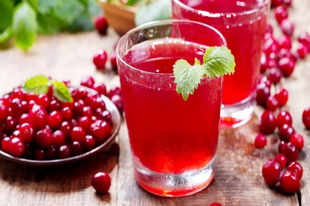 Cranberry juice