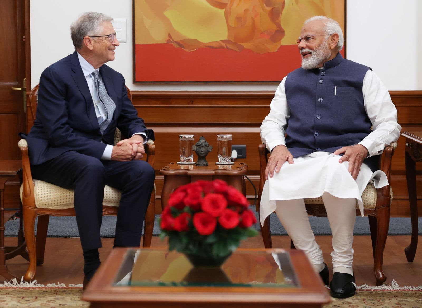 Bill Gates Meets PM Modi: बिल गेट्स के साथ चर्चा में PM मोदी ने कह दी ये मजेदार बात