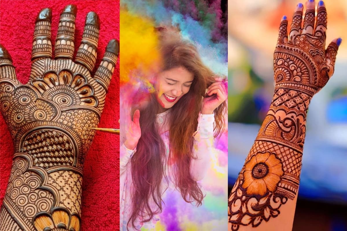 Holi Mehndi Designs: होली में अपने हाथों पर चढ़ाएं मेहंदी का रंग, ये हैं कुछ यूनिक डिजाइन