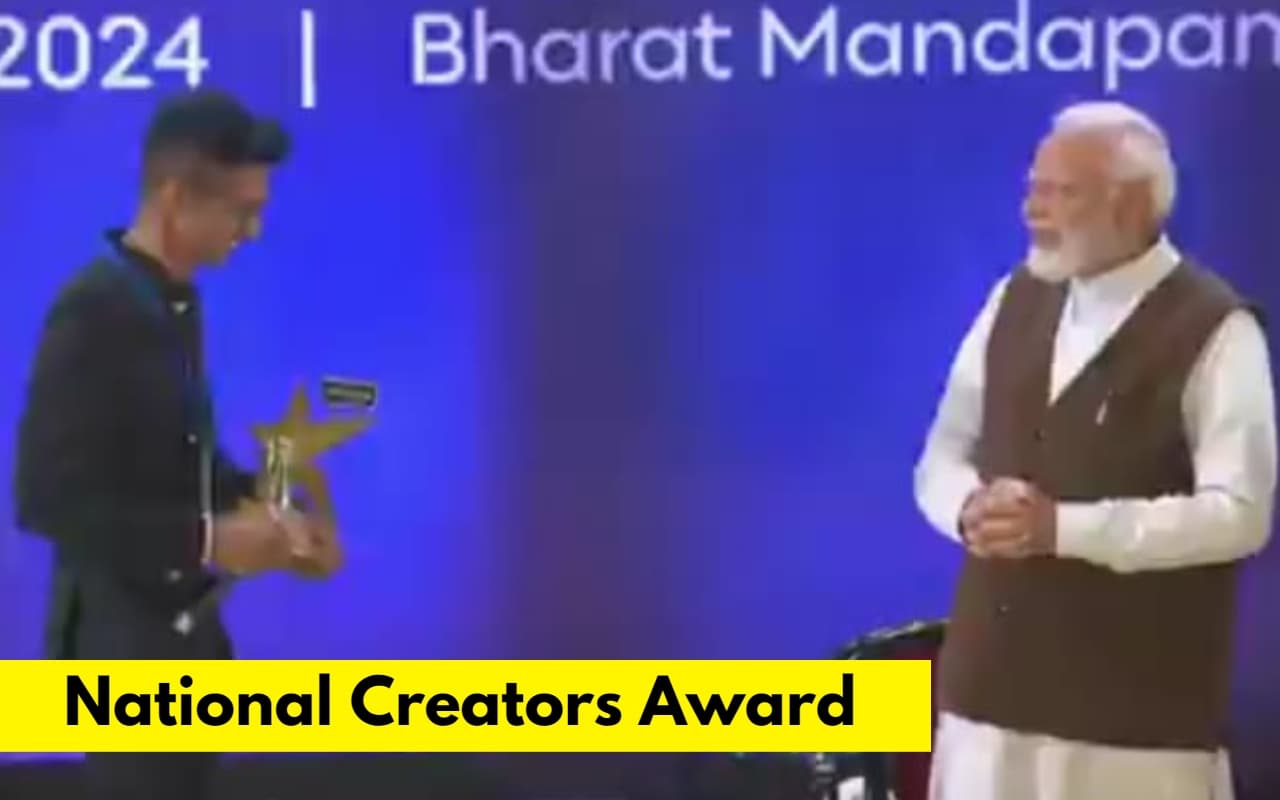 National Creators Award: मल्हार कलांबे से बातचीत करते पीएम मोदी ने विपक्ष पर कसा तंज