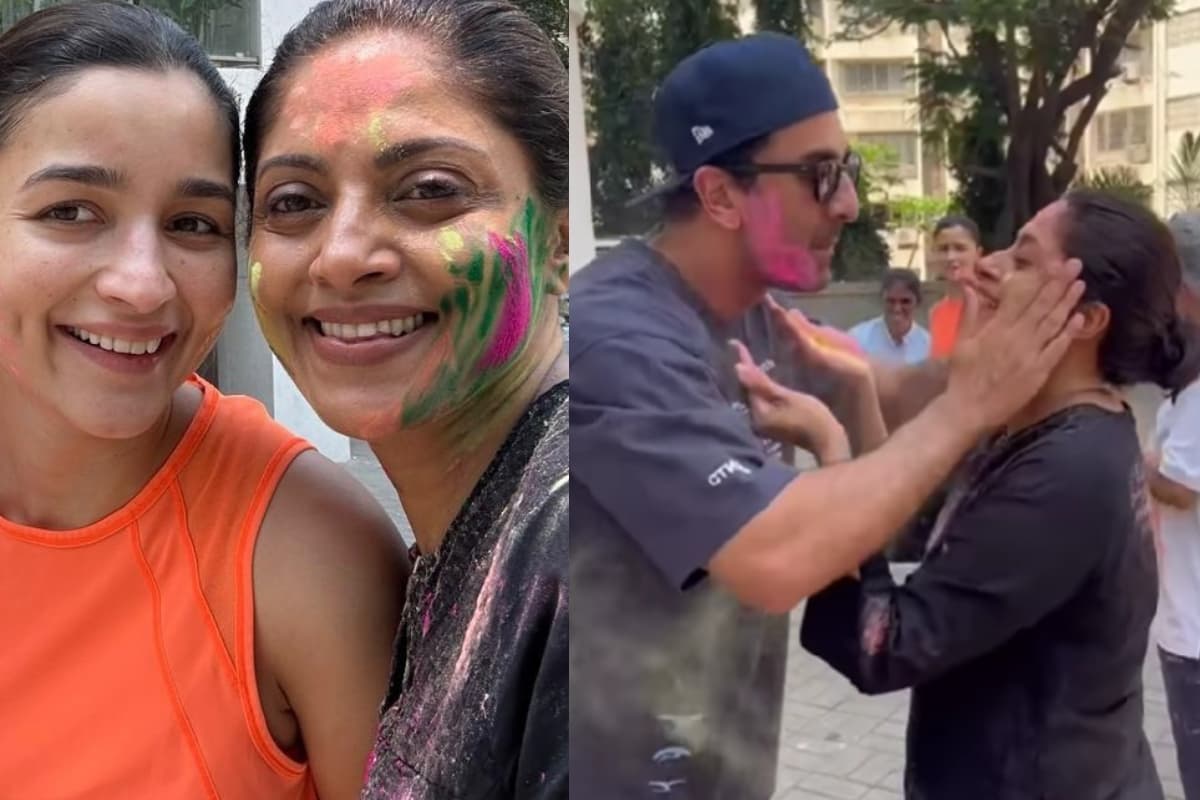 आलिया भट्ट ने बेटी राहा और पति रणबीर संग यूं मनाई होली… देखें PHOTOS