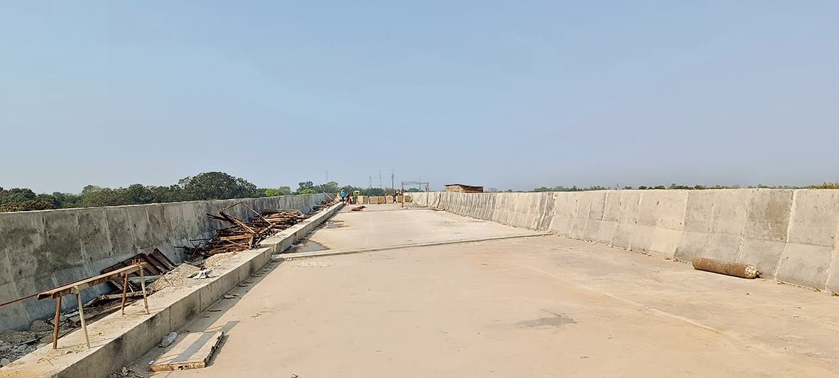 15 अप्रैल के बाद आमी आरओबी के एक लेन से शुरू हो सकता है वाहनों का परिचालन