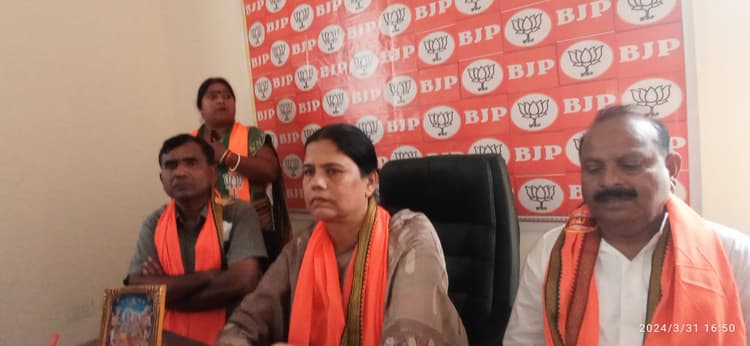 भाजपा एक संस्कार दल है, जहां अंतिम व्यक्ति तक विकास करना ही हम सभी को सिखाया जाता है : अपर्णा सेन गुप्ता