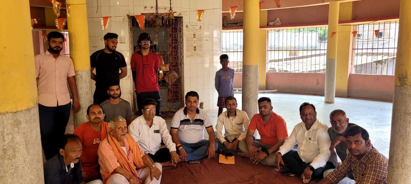 जयकिशन सिंह बारीगोड़ा हनुमान मंदिर के अध्यक्ष बने