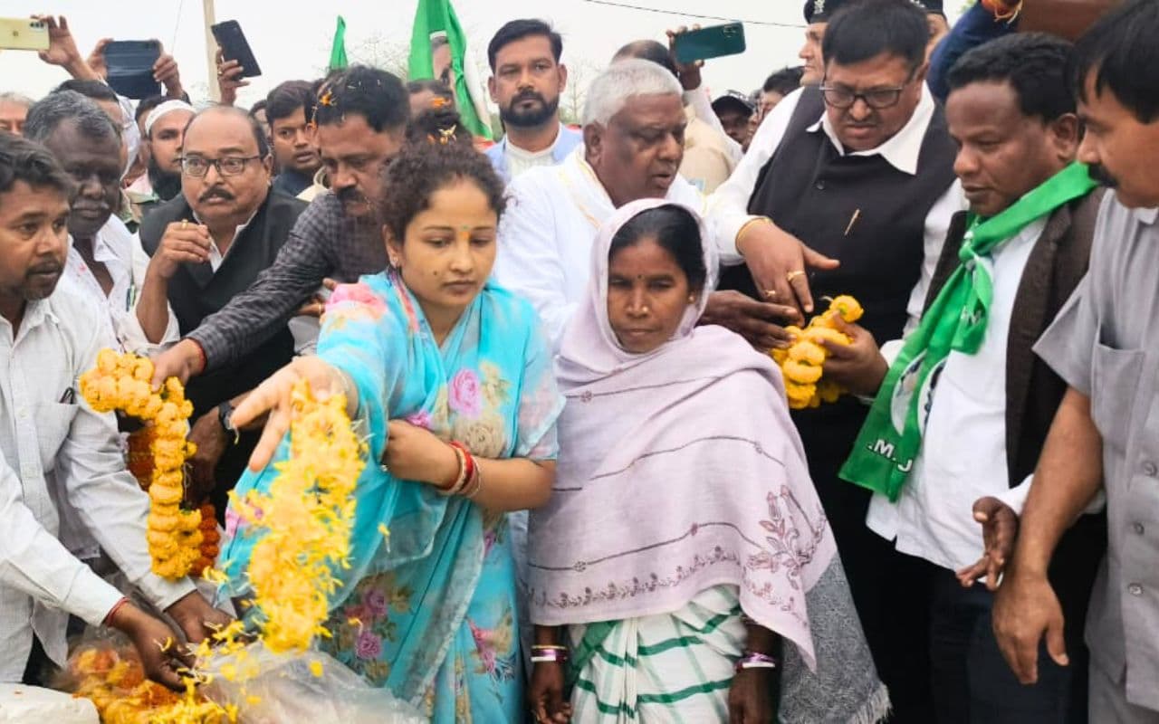 kalpana soren in giridih gandey