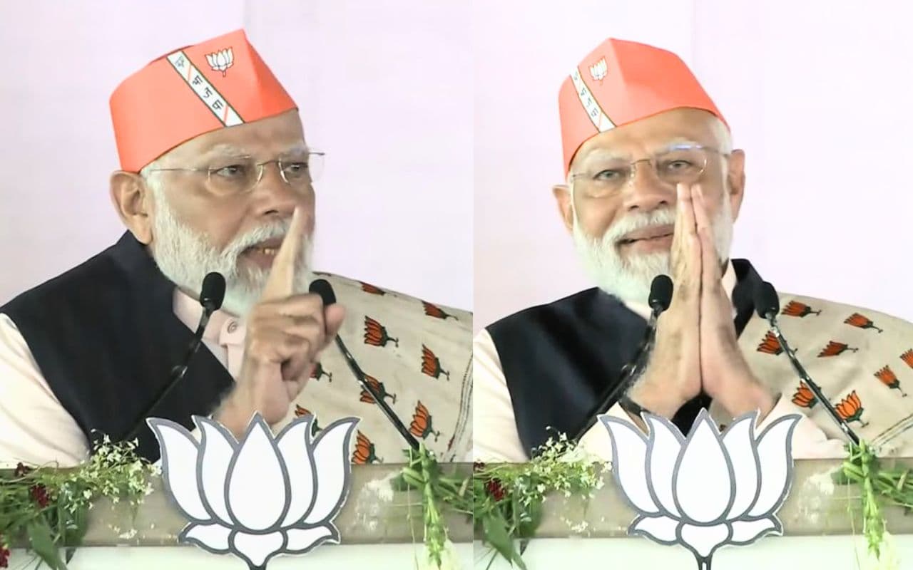 धनबाद में गरजे पीएम मोदी : झामुमो-कांग्रेस ने झारखंड को लूटा, बेनामी संपत्तियों के पहाड़ बना लिए