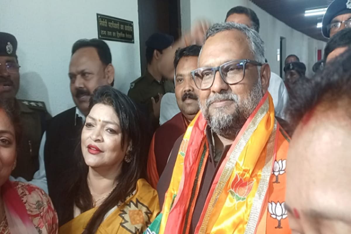 राज्यसभा उम्मीदवार प्रदीप वर्मा ने नामांकन किया दाखिल, बीजेपी आलाकमान का किया शुक्रिया अदा