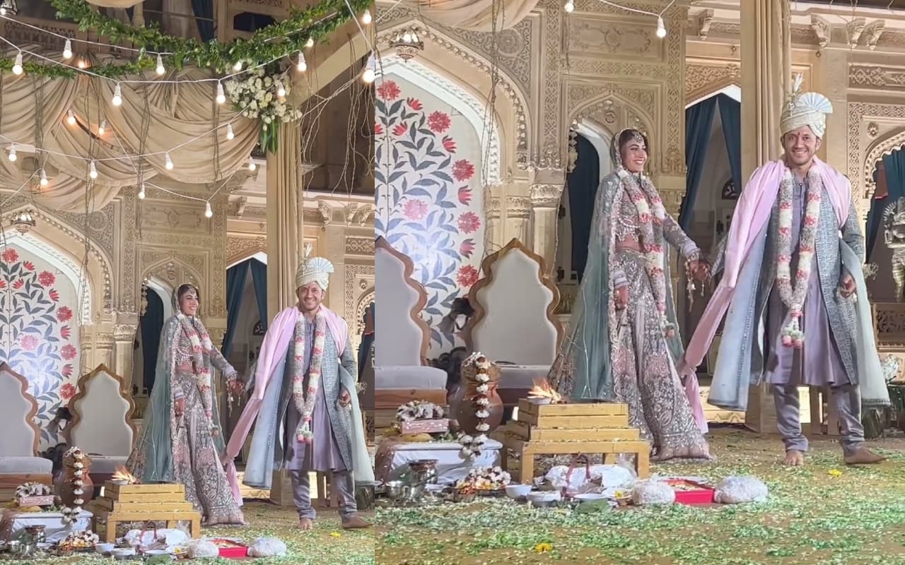 Surbhi Chandna Wedding: शादी के बंधन में बंधी 'इश्कबाज' फेम सुरभि चंदना, बॉयफ्रेंड करण शर्मा संग लिए सात फेरे, PHOTOS