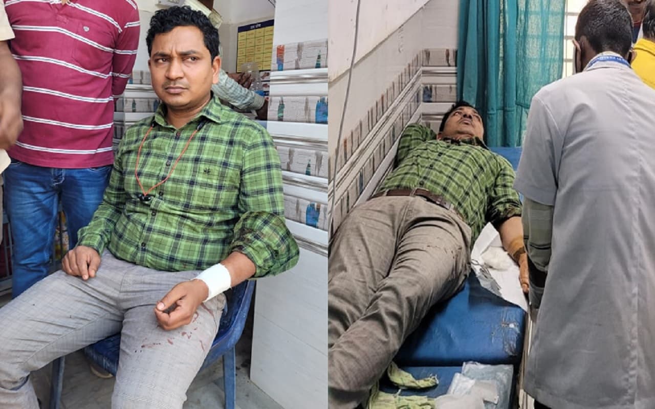 भागलपुर में अधिकारियों से तंग आकर राजस्व कर्मचारी ने काट ली अपनी कलाई की नस, जानिए क्या लगाया आरोप..