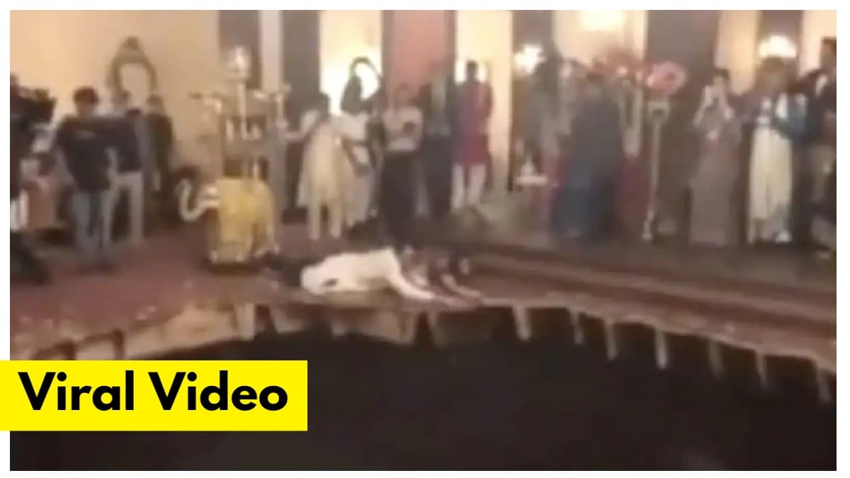 Viral Video: बारातियों के डांस से धंसी जमीन, फिर कैमरामैन ने जो किया…