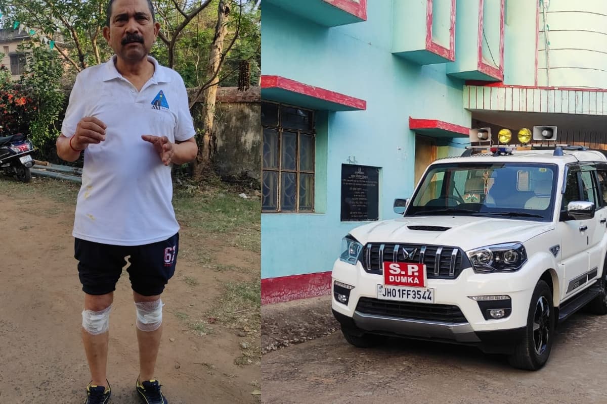 दुमका : मजदूर यूनियन नेता अरुण सिंह पर जानलेवा हमला, बहादुरी से बचाई अपनी जान, एक अपराधी गिरफ्तार