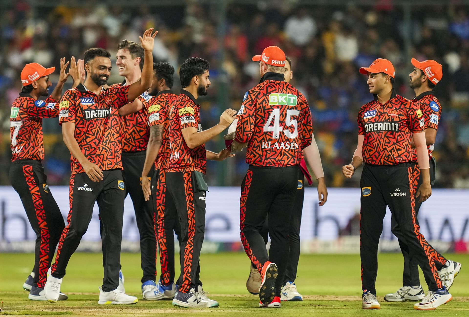 SRH vs RCB, IPL 2024: सनराइजर्स हैदराबाद ने आरसीबी को 25 रनों से हराया, रचा इतिहास