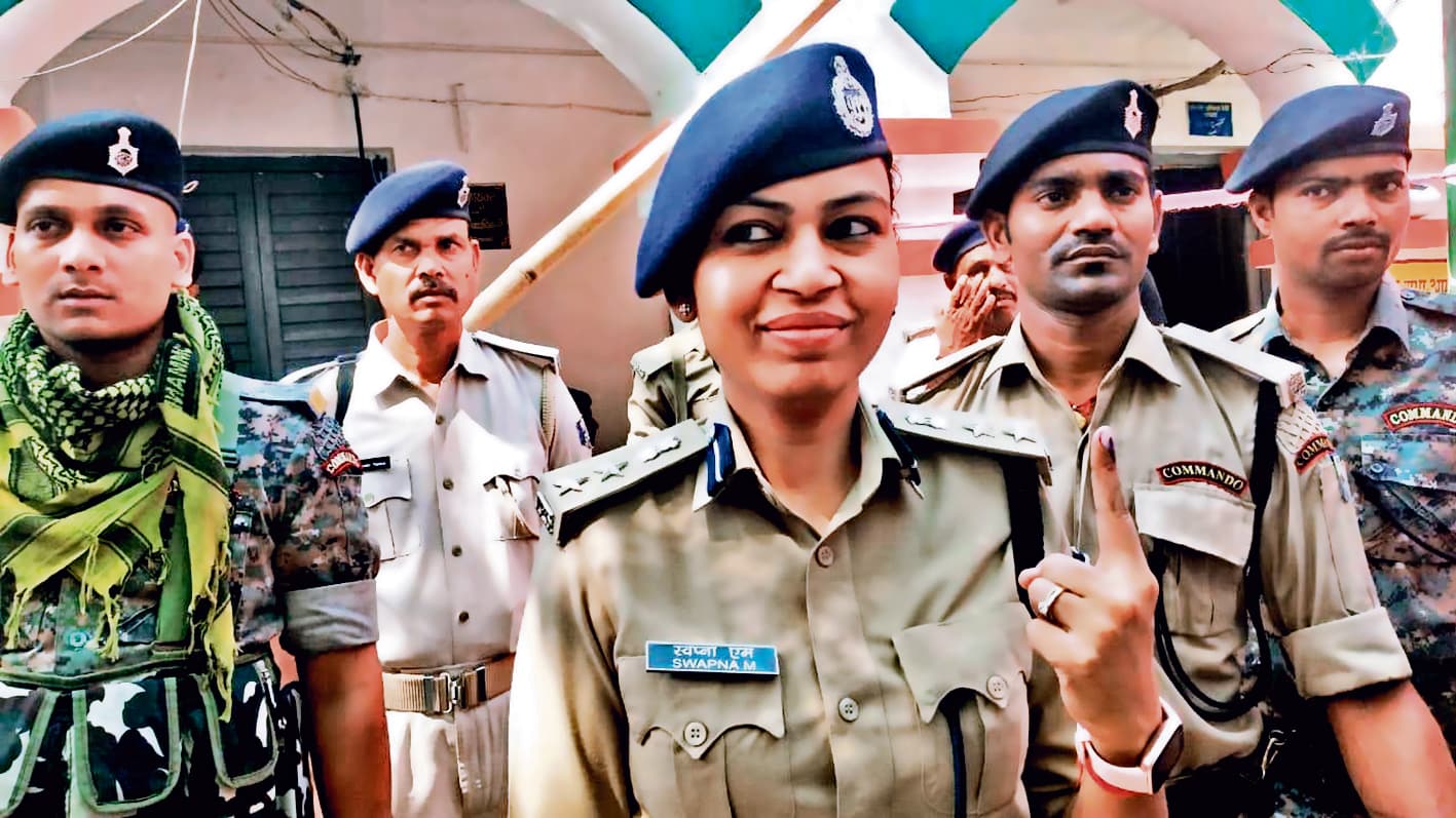 लोकसभा चुनाव: नक्सल प्रभावित क्षेत्रों में सुरक्षा के थे व्यापक इंतजाम, अर्धसैनिक बलों की भी की गयी थी तैनाती