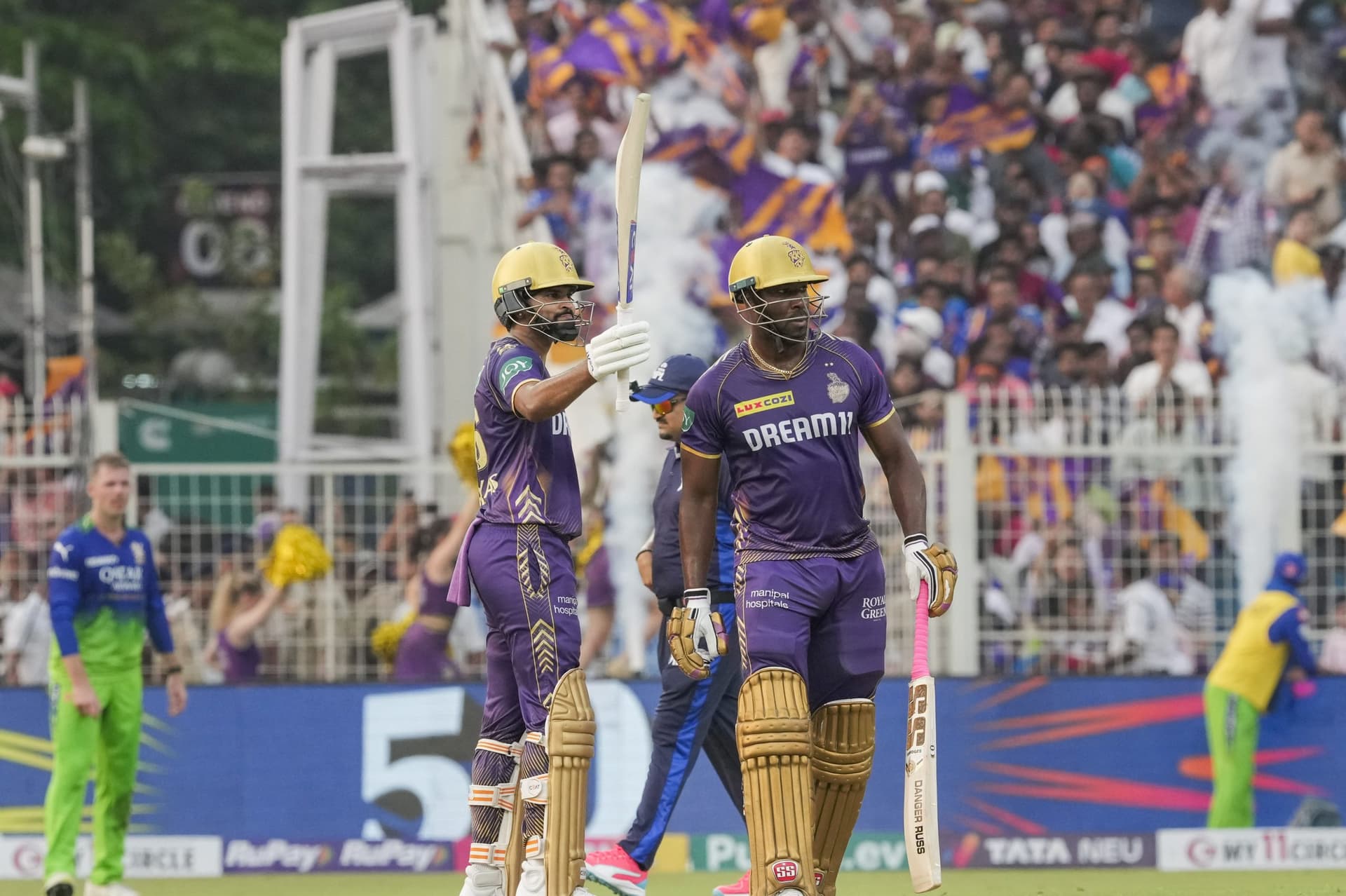 IPL 2024: केकेआर ने रोमांचक मुकाबले में आरसीबी को 1 रन से हराया. रसेल ने की कमाल की गेंदबाजी