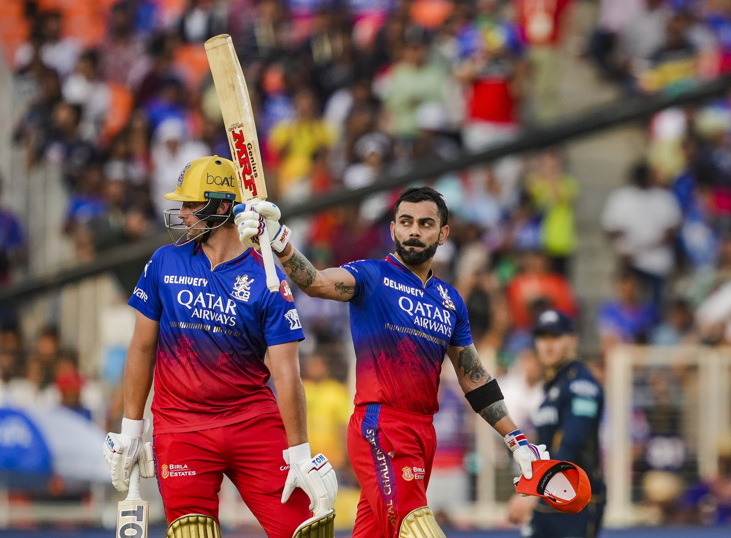 GT vs RCB, IPL 2024: आरसीबी ने गुजरात को 9 विकेट से रौंदा, फिर चमके किंग कोहली