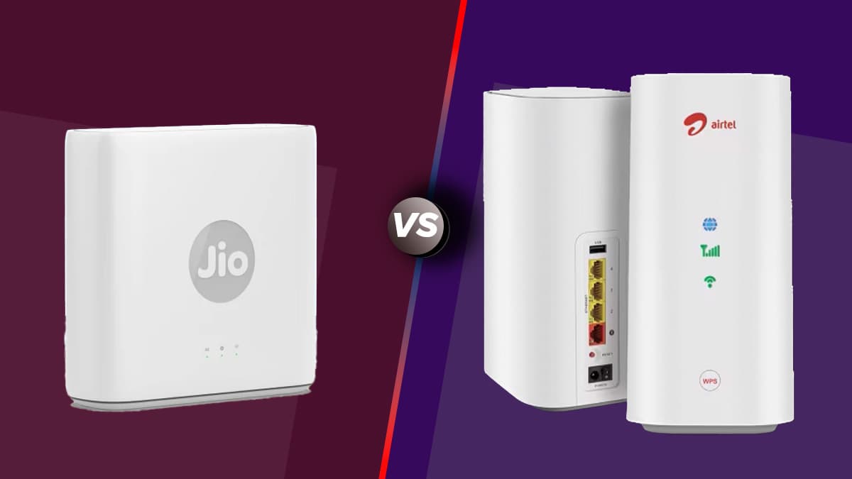 JioAirFiber या Airtel Xstream जानें दोनों में कौन सा इंटरनेट सर्विस आपके लिए है बेस्ट? JioAirFiber या Airtel Xstream जानें दोनों में कौन सा इंटरनेट सर्विस आपके लिए है बेस्ट?