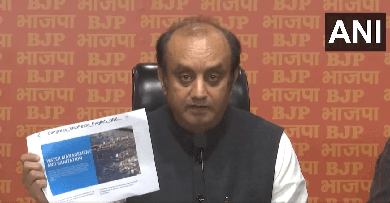 BJP on Congress Manifesto BJP on Congress Manifesto