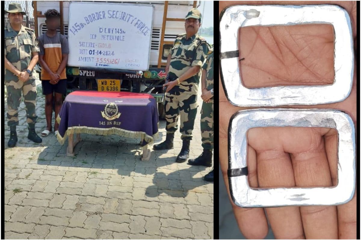 WB Crime News : बांग्लादेश सीमा पर मलाशय द्वार में छिपाकर ला रहा 65 लाख का सोना जब्त