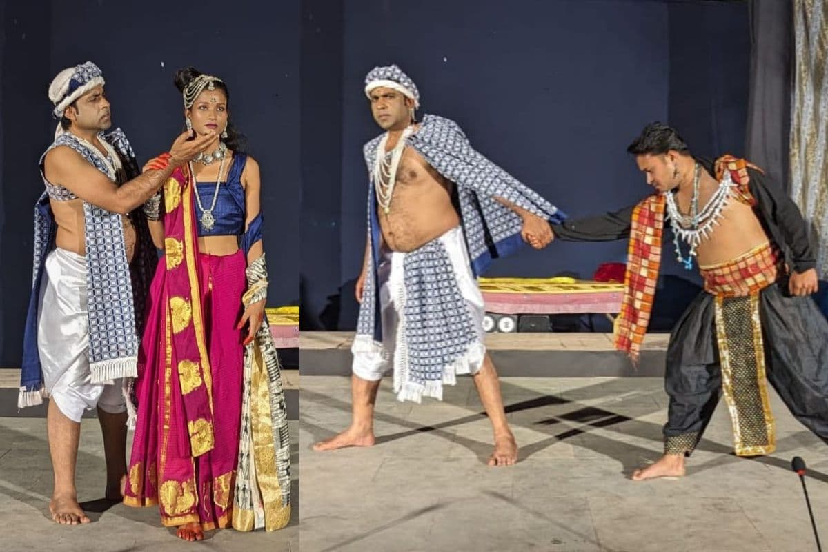 रांची के ऑड्रे हाउस में नाटक राज रक्त का मंचन, शासक बदलने पर भी न्यायसंगत परिवेश न स्थापित होने का दिया संदेश