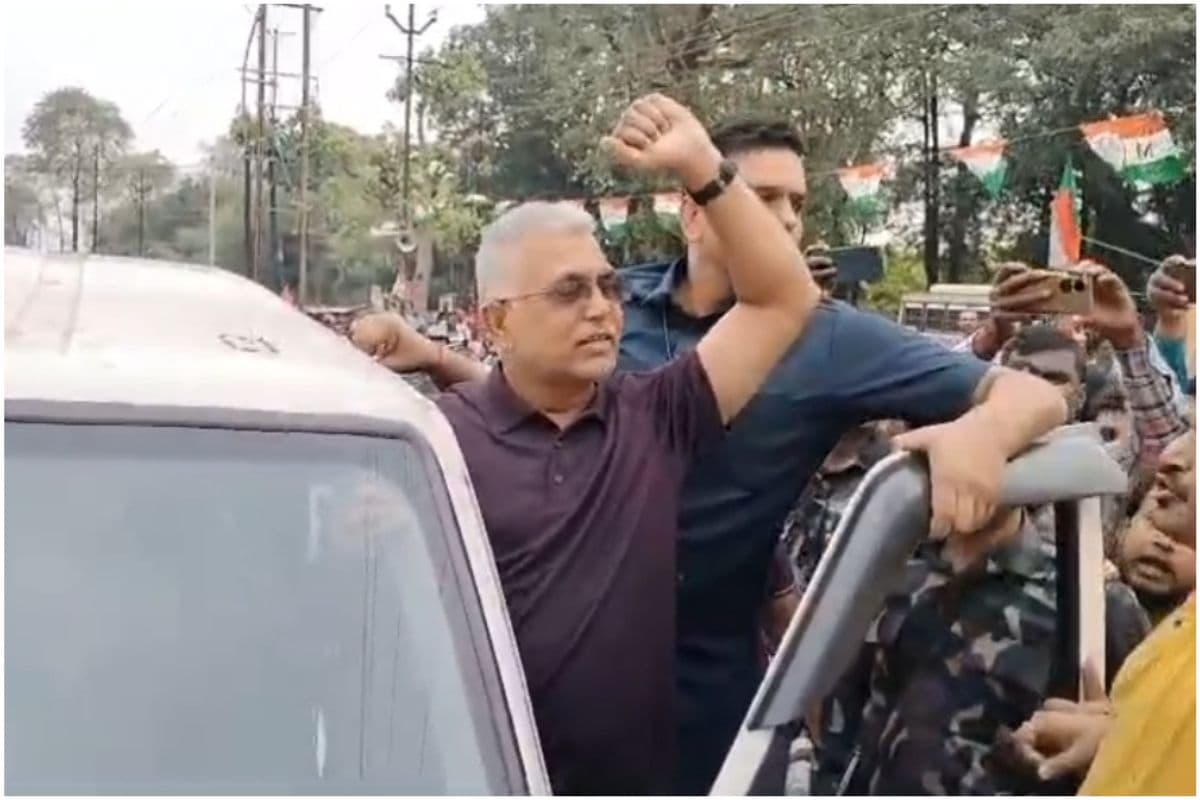 Dilip Ghosh : मंतेश्वर में भाजपा प्रार्थी दिलीप घोष के खिलाफ लगे गो बैक के नारे, पुलिस के साथ तृणमूल कार्यकर्ताओं की हुई धक्का-मुक्की