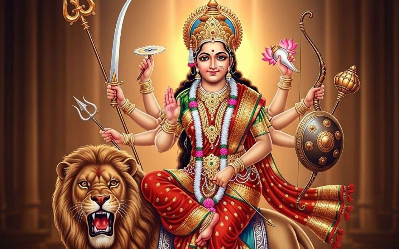 Durga Chalisa Aarti: नवरात्रि में रोजाना करें मां दुर्गा की आरती और चालीसा का पाठ, जीवन की सभी परेशानियां होंगी दूर