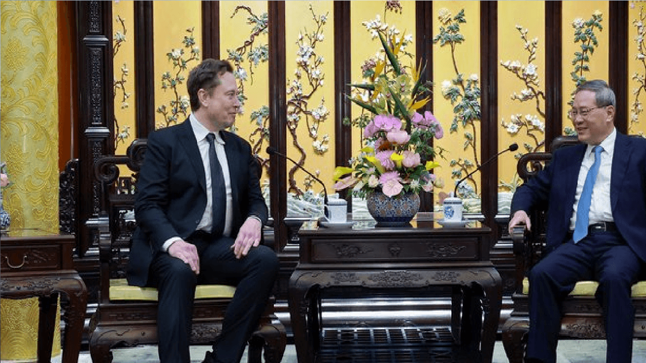 भारत दौरा रद्दकर चीन पहुंचे एलन मस्क, प्रधानमंत्री समेत अधिकारियों से की मुलाकात