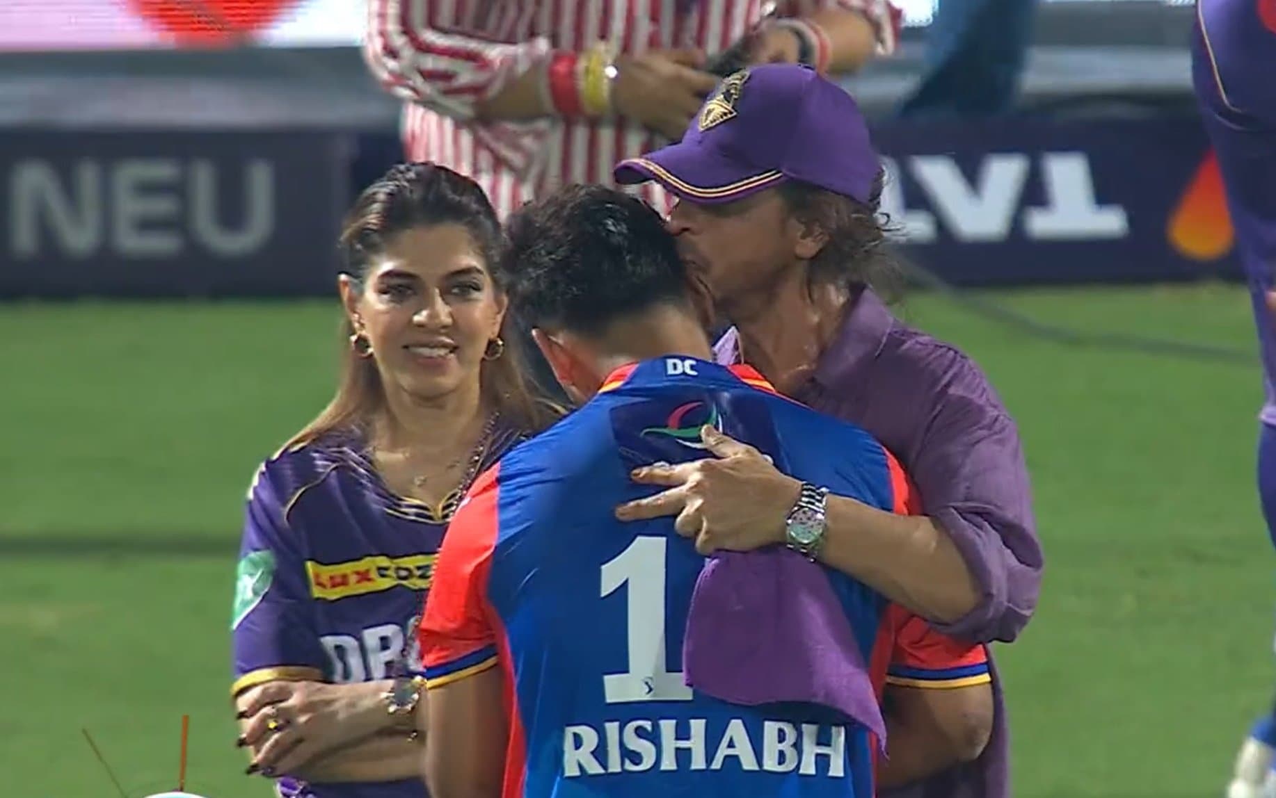 IPL 2024: Shahrukh Khan meets Rishabh Pant