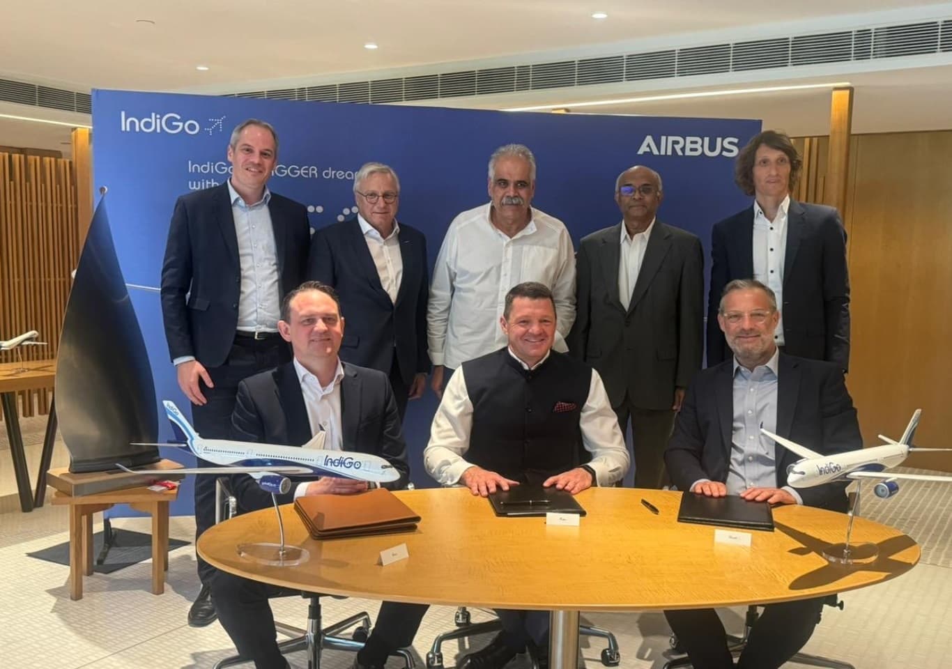 IndiGo ने चौड़े आकार के 30 ए350-900 विमानों का दिया ऑर्डर, रचा इतिहास