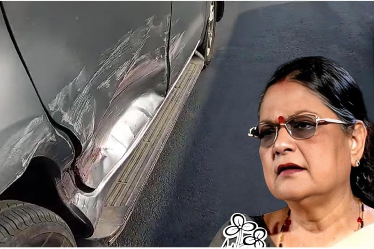 WB News : बारासात की तृणमूल प्रत्याशी काकोली घोष को पार्टी कार्यालय जाते समय कार ने मारी टक्कर, सिर में लगी चोट