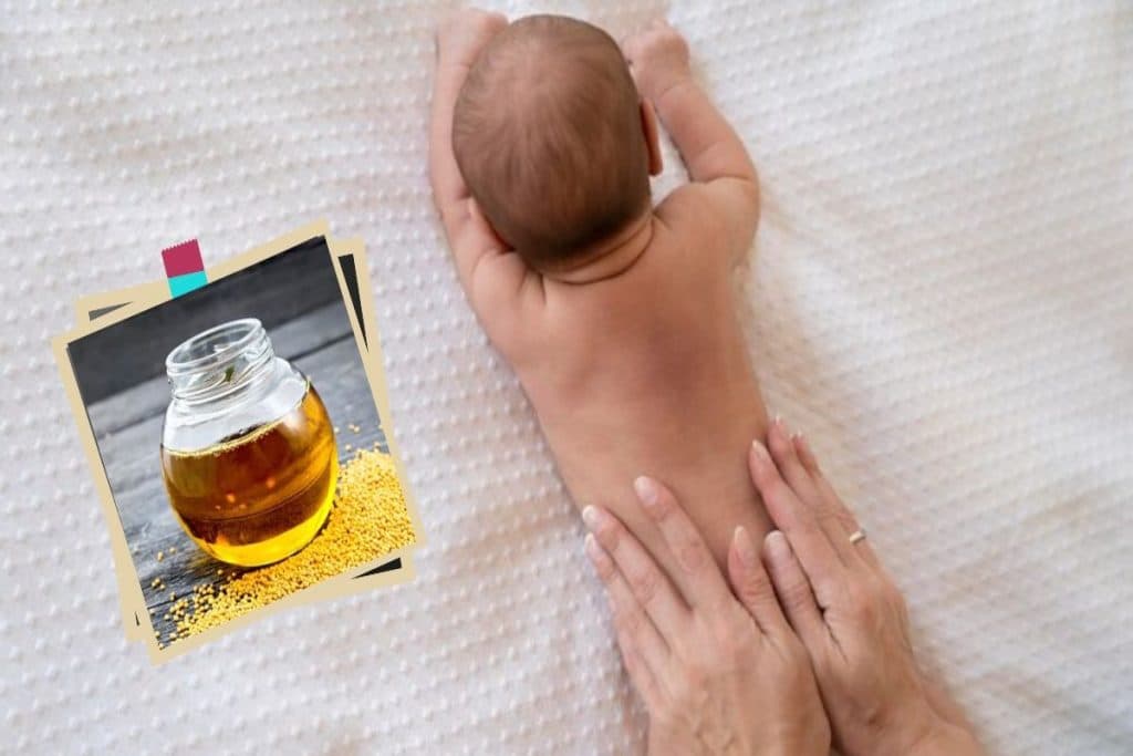 Mustard oil for baby