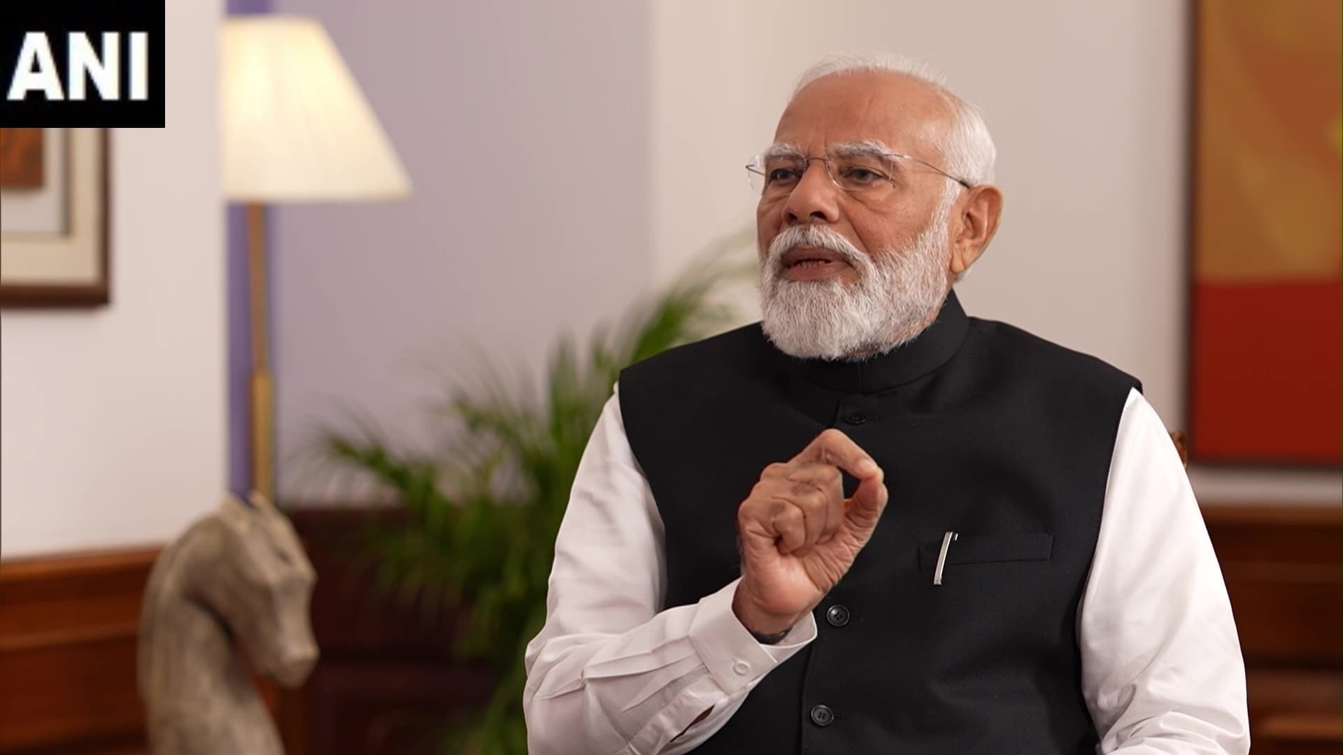 Narendra Modi ani interview