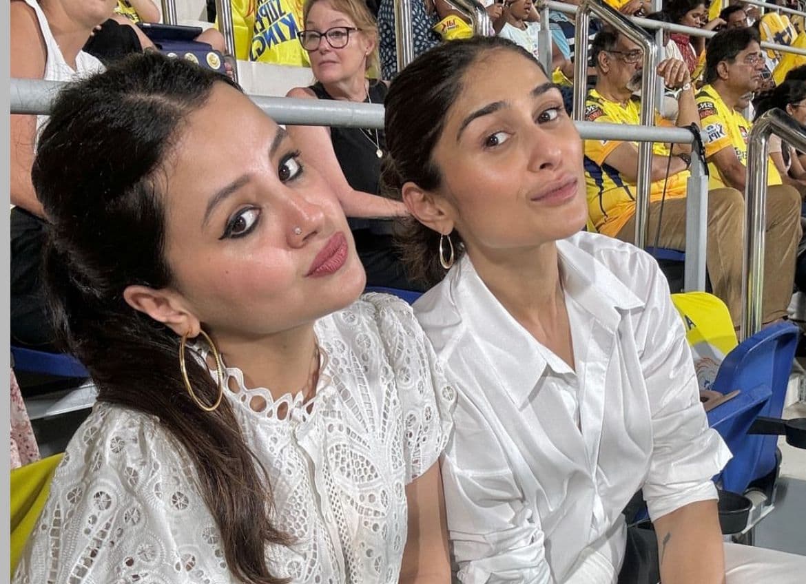 साक्षी ने CSK से मैच जल्द खत्म करने की रखी मांग कहा, 'बेबी इज ऑन…'