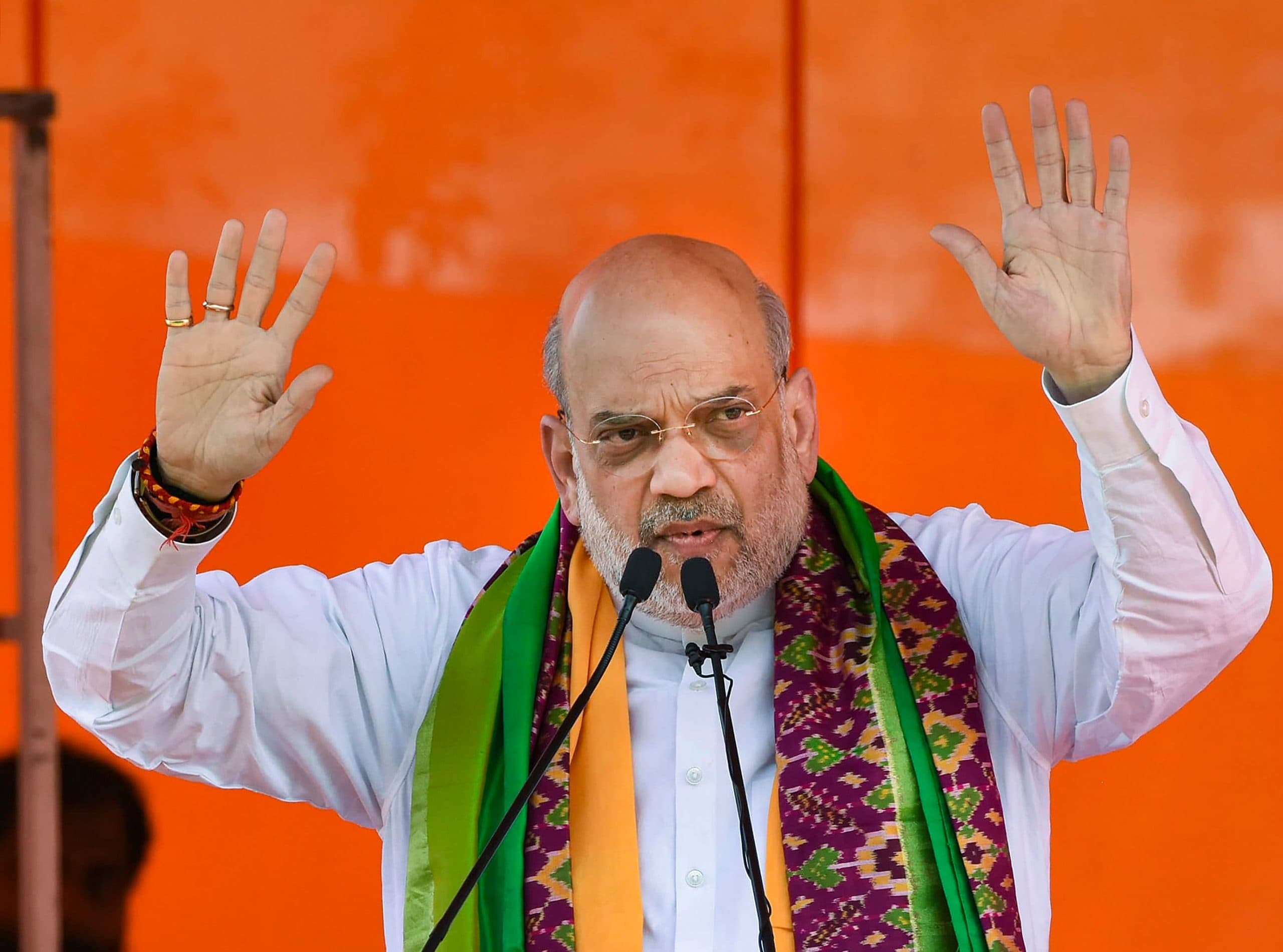 amit shah ranchi road show