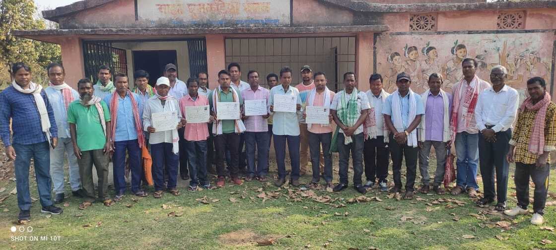 मानकी मुंडा संघ डुमरिया प्रखंड समिति के अध्यक्ष बने सुरा पूर्ति