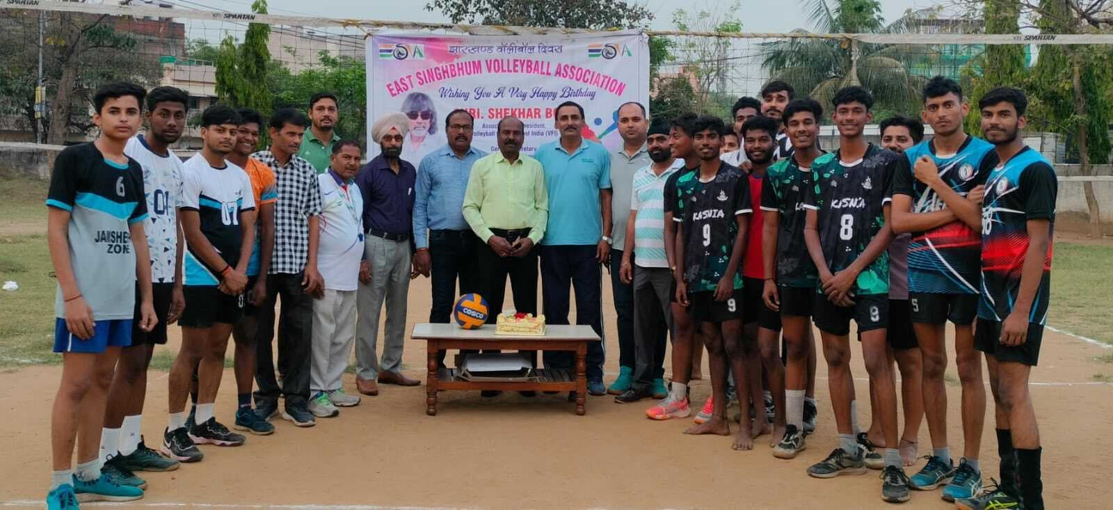 रामदास भट्ठा सेंटर में मना वॉलीबॉल दिवस