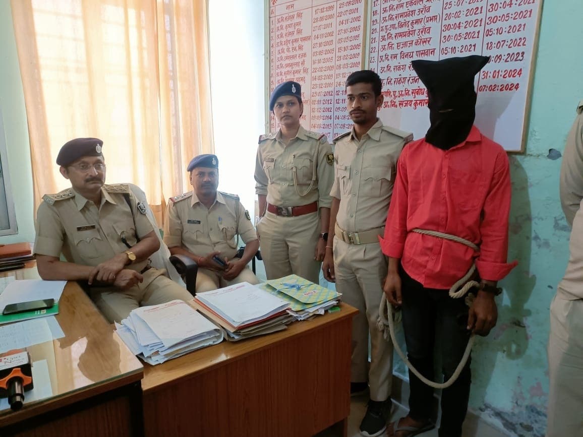 किशोरी से दुष्कर्म मामले का आरोपित युवक गिरफ्तार