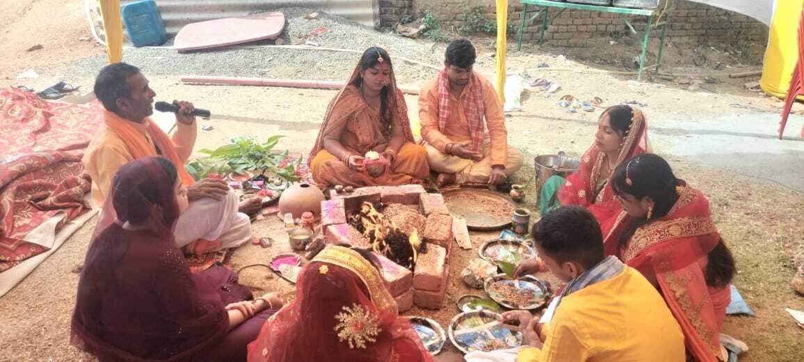 हवन के साथ चार दिवसीय मथुरासिनी महोत्सव का समापन